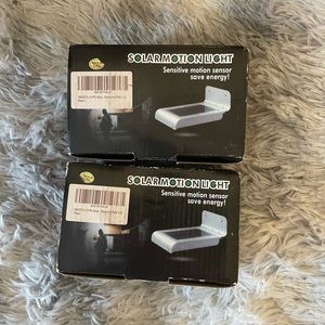 2 Pack Security Solar Motion Light